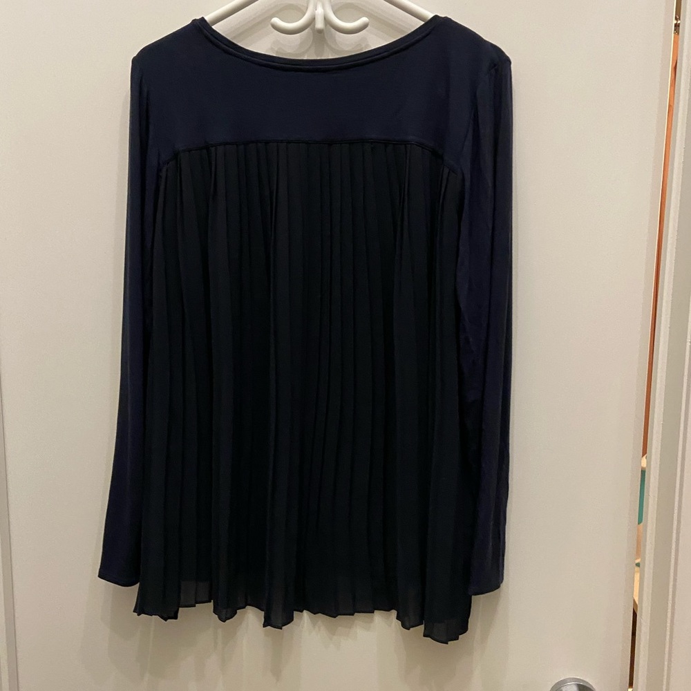 Club Monaco Pleat-back Top